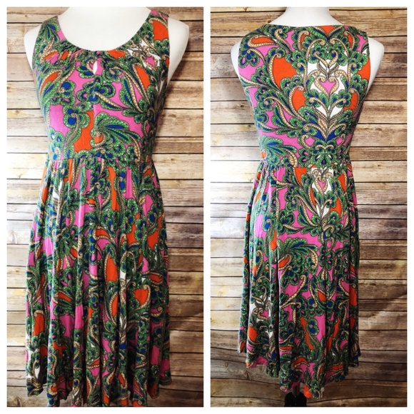 Anthropologie Dresses & Skirts - Anthropologie Lilka Sleeveless Paisley Dress